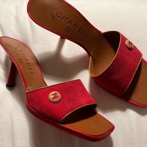 Vintage Chanel mules